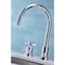 Kingston Brass KS8721DXLS Widespread Kitchen Faucet, Polished Chrome KS8721DXLS - alternate 3
